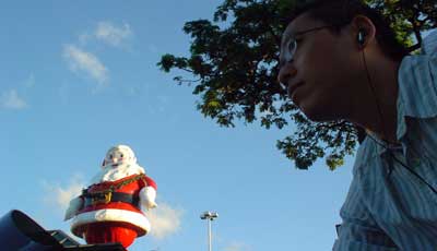 It’s Santa!!!